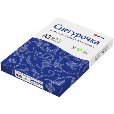 Бумага Снегурочка А4, 500л