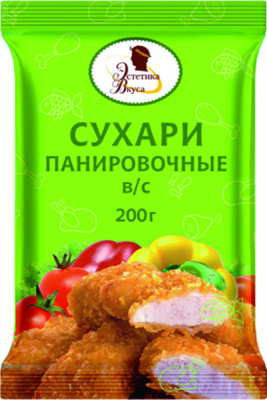 Панировочные сухари 200гр*24 Аллегро/Эстетика вкуса