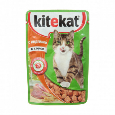 Китекат 85гр.СОУС Ягненок пауч *28