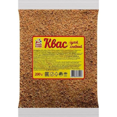 Квас сухой 200гр*40шт РегионТорг